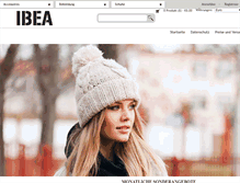 Tablet Screenshot of ibea.co.at